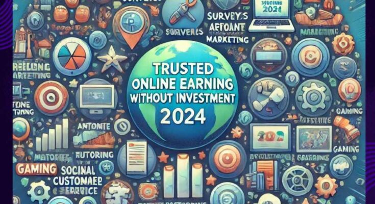 Trusted Online Earning Sites Without Investment In 2024.