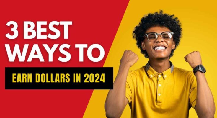 3 Best Ways To Earn Dollars In 2024